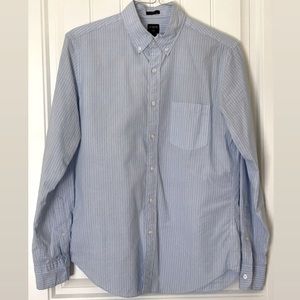 Striped Long Oxford Shirt